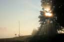 Morning Crepuscular Rays, September 6, 2005 - � 2004 Lauri Kangas