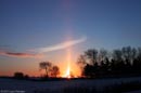 Sun Pillars, Moon Pillars and Artificial Light Pillars  - � Lauri A. Kangas