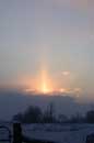 Morning Sunpillar, January 17, 2005 - � 2005 Lauri Kangas