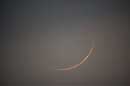 Ultra-thin Moon, June 7, 2005 - �2005 Lauri A. Kangas